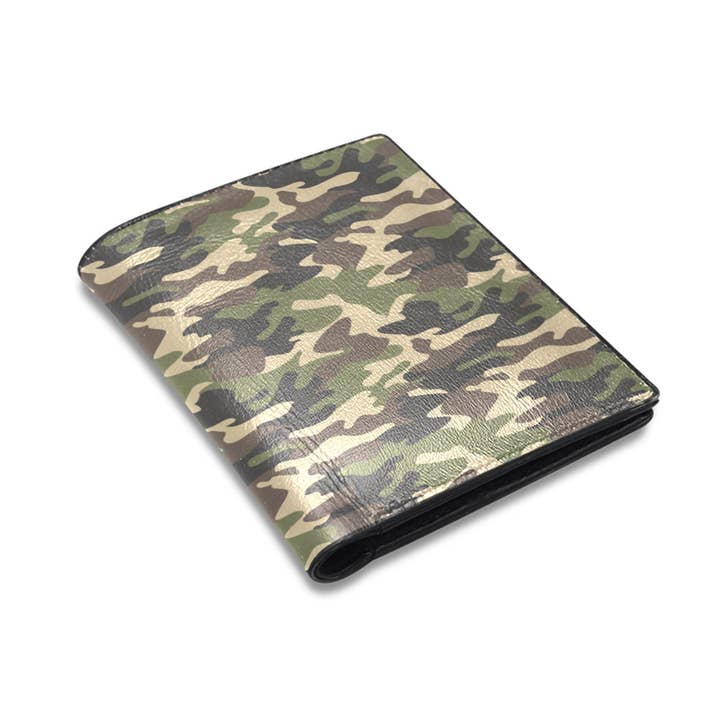 Camouflage Leather Wallet for wholesale by Pioneer Kitty Market
