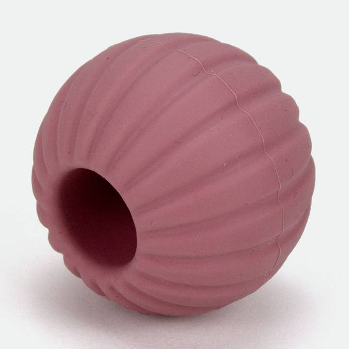 Small Silicone Dog Ball - Rose for wholesale by ADC Houndstone & Co.