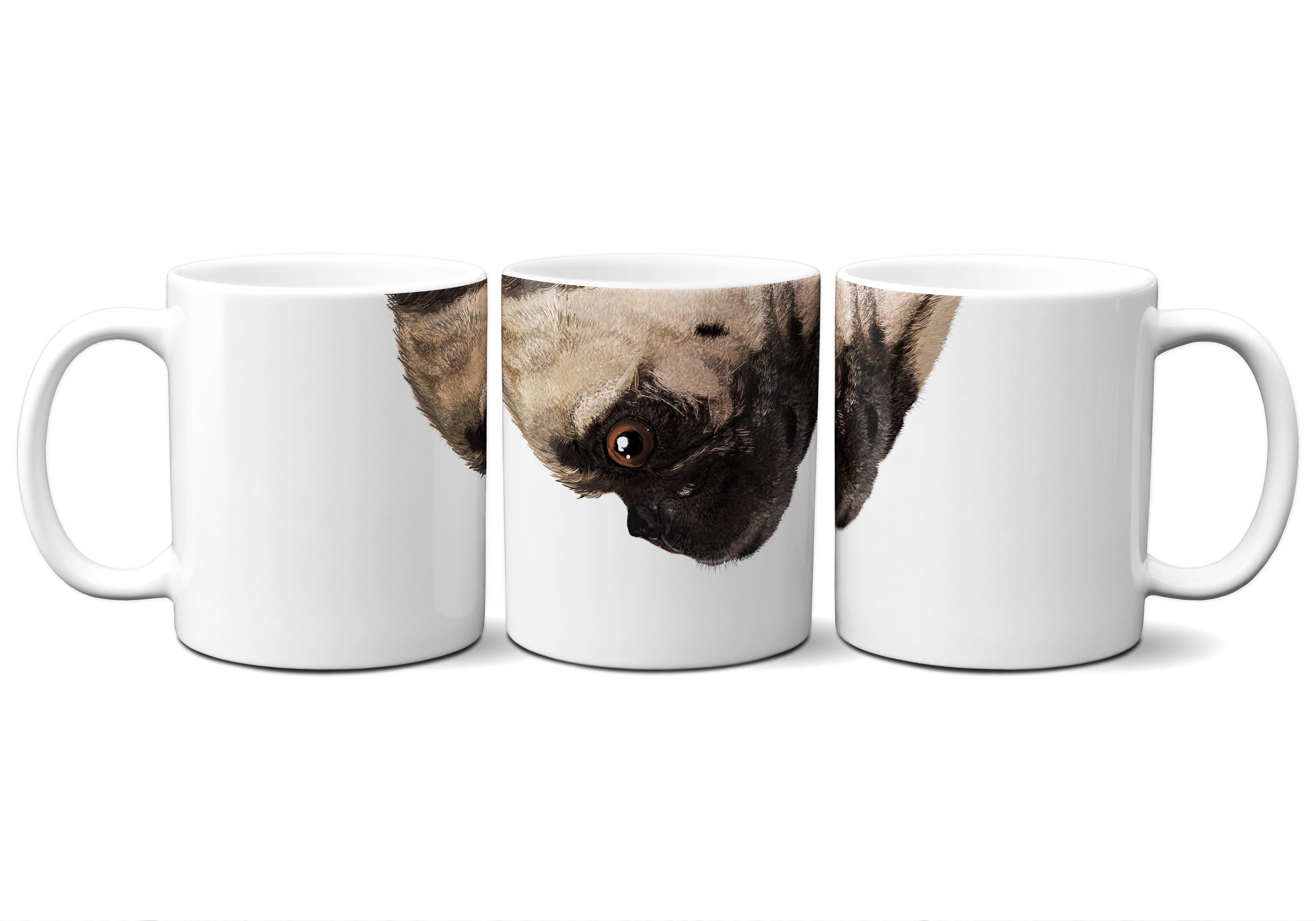 American Brand Studio – Engroshandel Kaffekrus – Pug af Snout Mugs®2