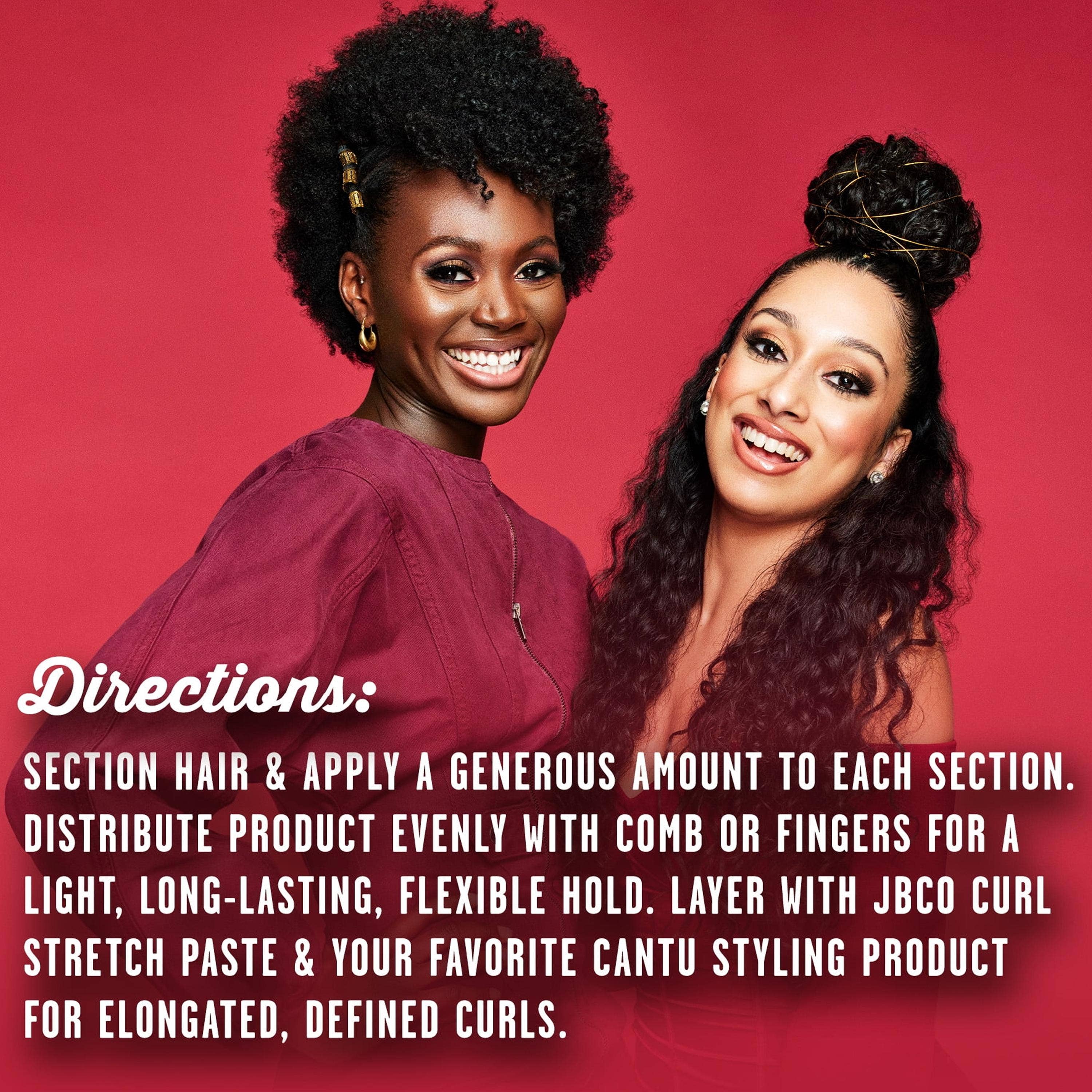 KT Supply - Vente Gel/mousse de coiffage - Gel coiffant au beurre de karité Cantu JBCO 18,5 oz2