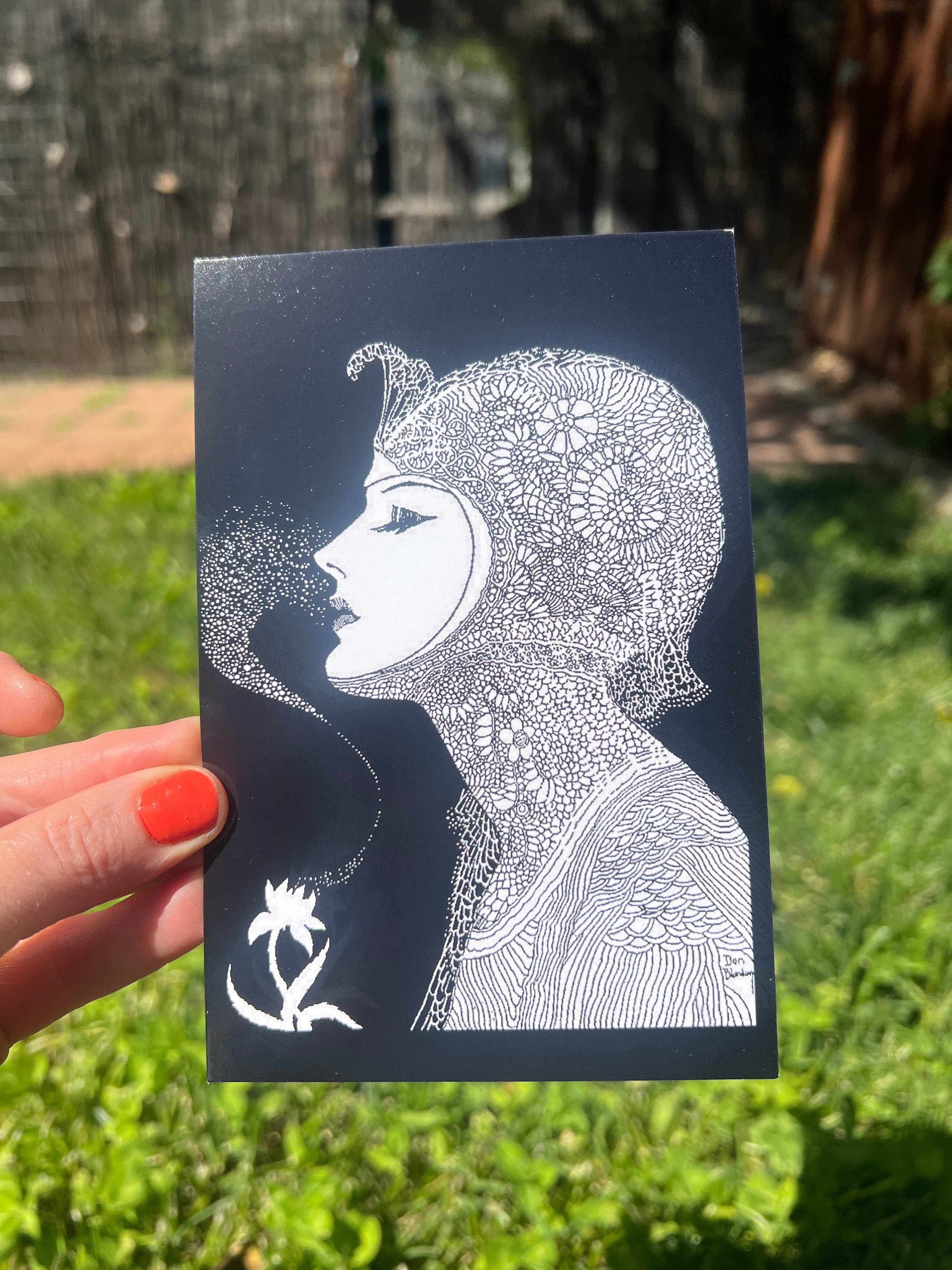 Astral Weekend - Wholesale Postcard - POSTCARD Floral Sorcery2