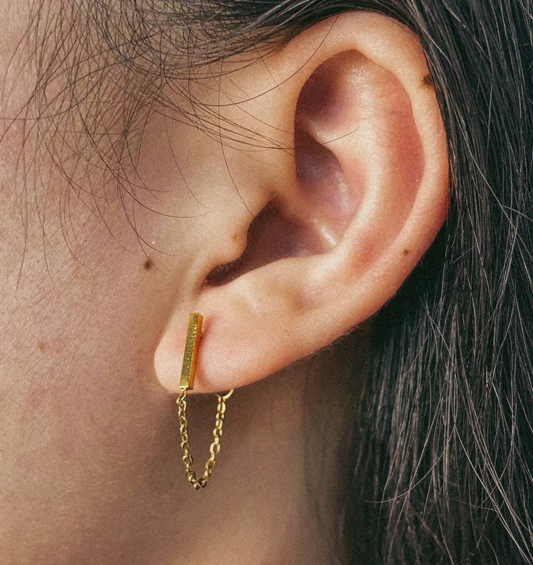 Boem Collection - Wholesale Huggie Earrings - Noa Chain Huggies3