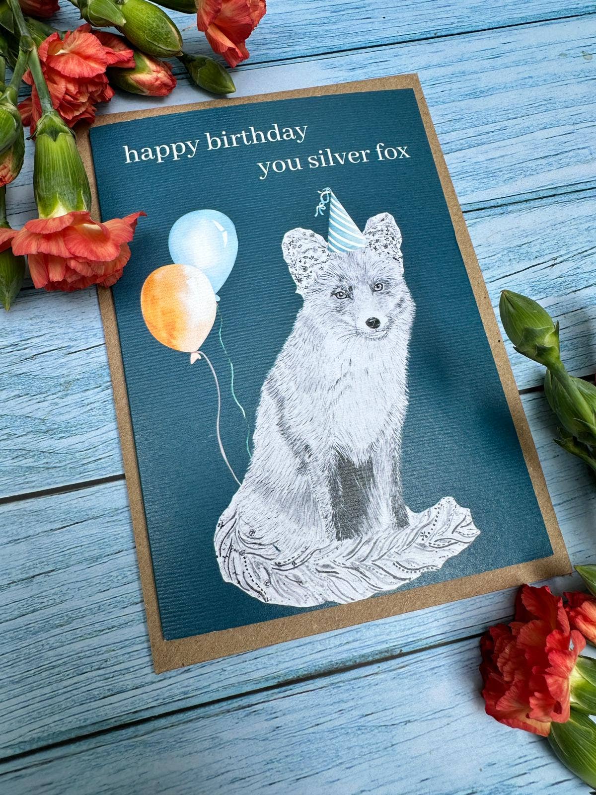 Carte D'anniversaire Humoristique Pour Amis Et Famille,Renard