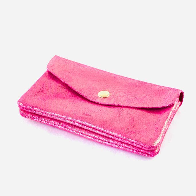 MILANO AMOUR - Wholesale Coin Purse - Women's - PATTY GLOSSY GLITTER WALLET COIN PURSE1