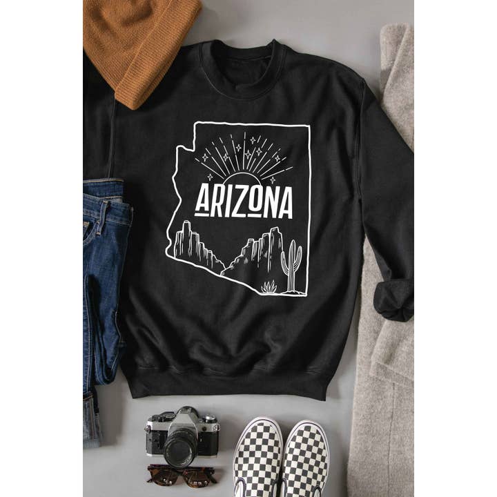 BLUME & CO. - Wholesale Graphic Sweatshirt - Women's - ARIZONA DESERT Graphic Sweatshirt4