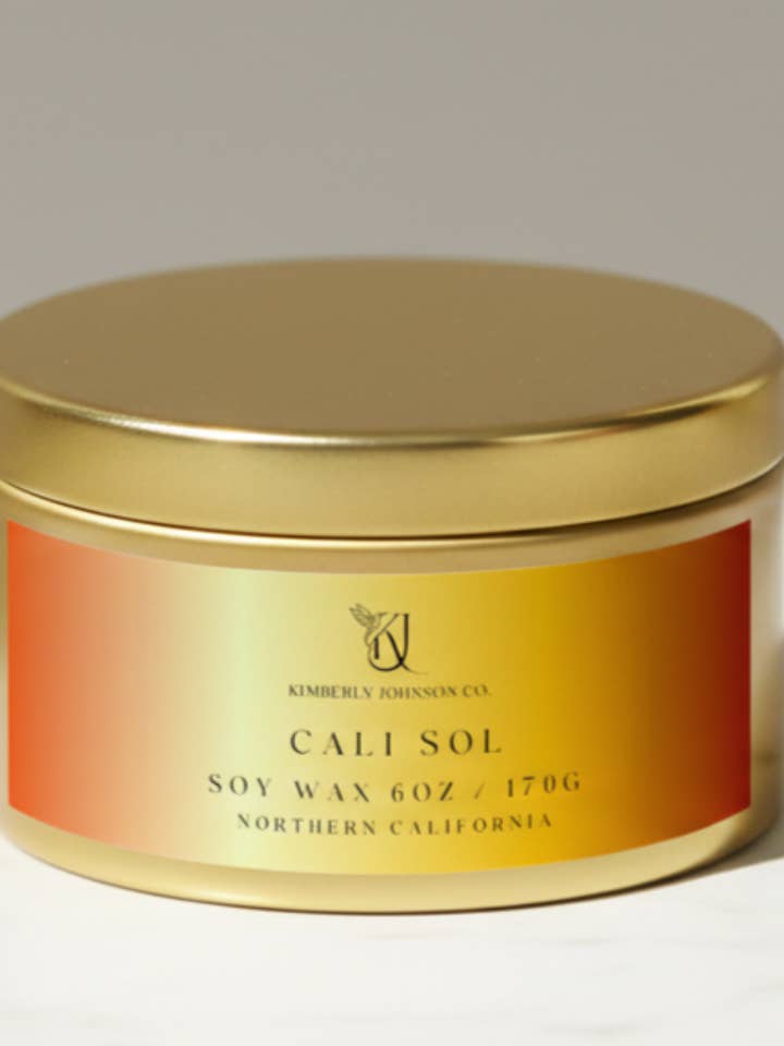 Cali Sol Boîte de Voyage pour la vente par Kimberly Johnson Co.