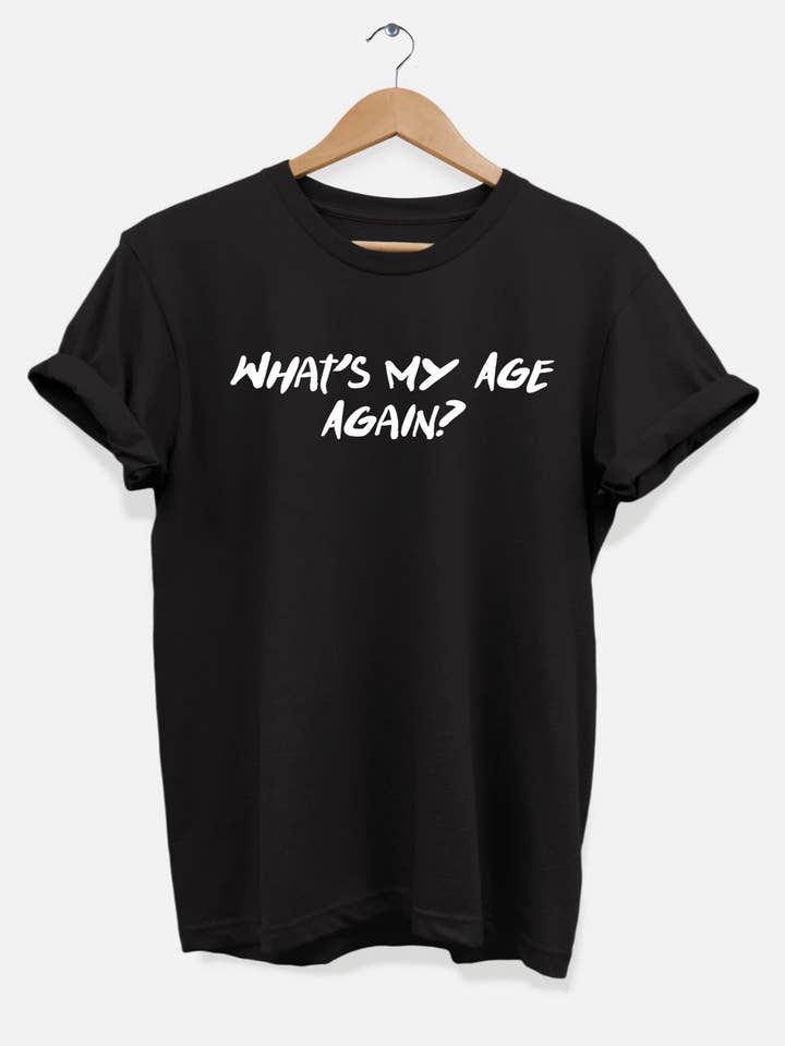 Wholesale What's My Age Again? T-Shirt, Blink 182, Punk Rock, Teenager for  your store - Faire