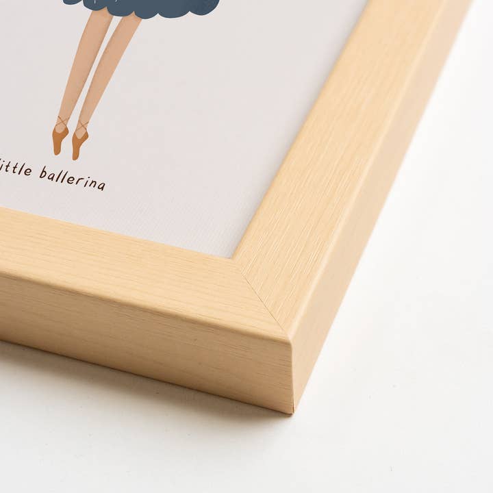 Oleka Canvas - Wholesale Art Print - Petite Ballerine, Toile rigide encadrée