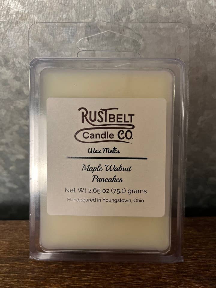 Maple Walnut Pancakes Wax Melt for wholesale by Rustbelt Candle Company