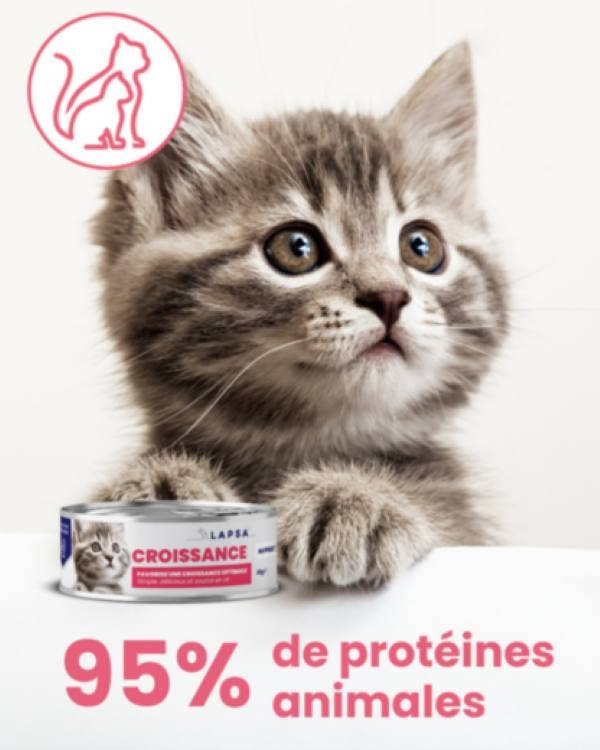 LAPSA - Wholesale Pet Food - Cat - Lapsa - Kitten Growth Mousse - Chicken - 24x85g2