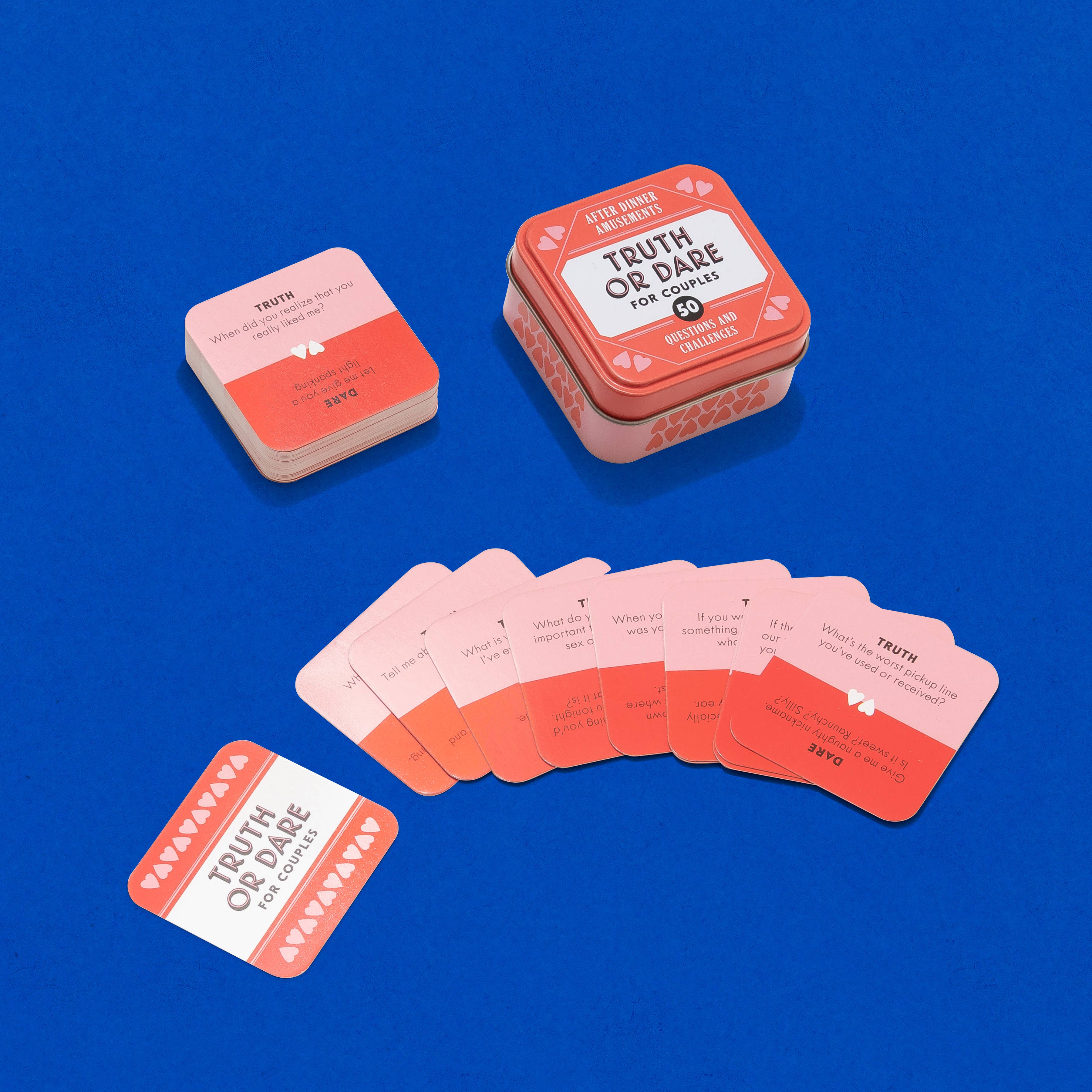 Chronicle Books - Wholesale Card Game - After Dinner Amusements: Truth or Dare for Couples1