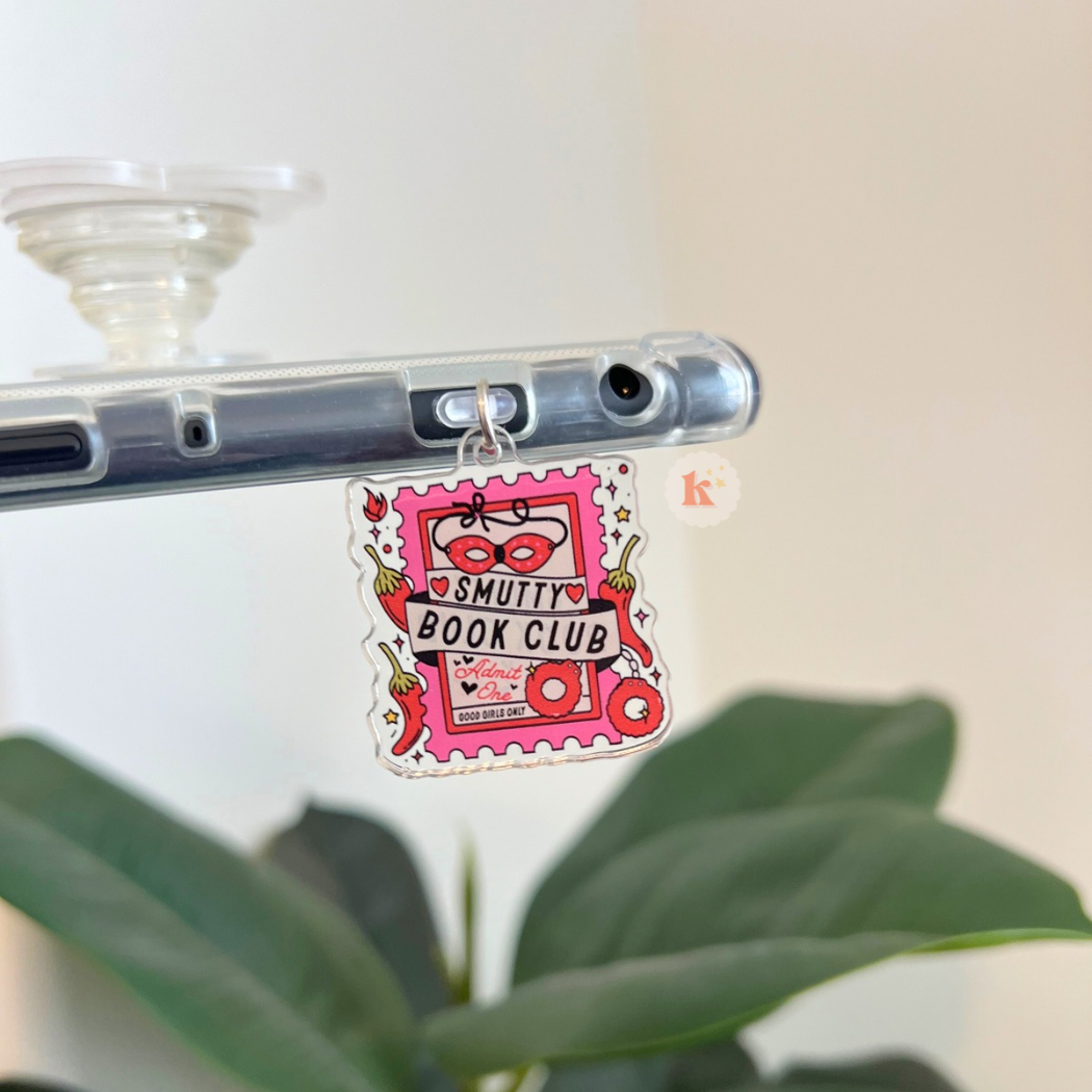 Kelle & Co. - Wholesale Bookmark - Smut book club Kindle Charm, kindle accessories, bookish1