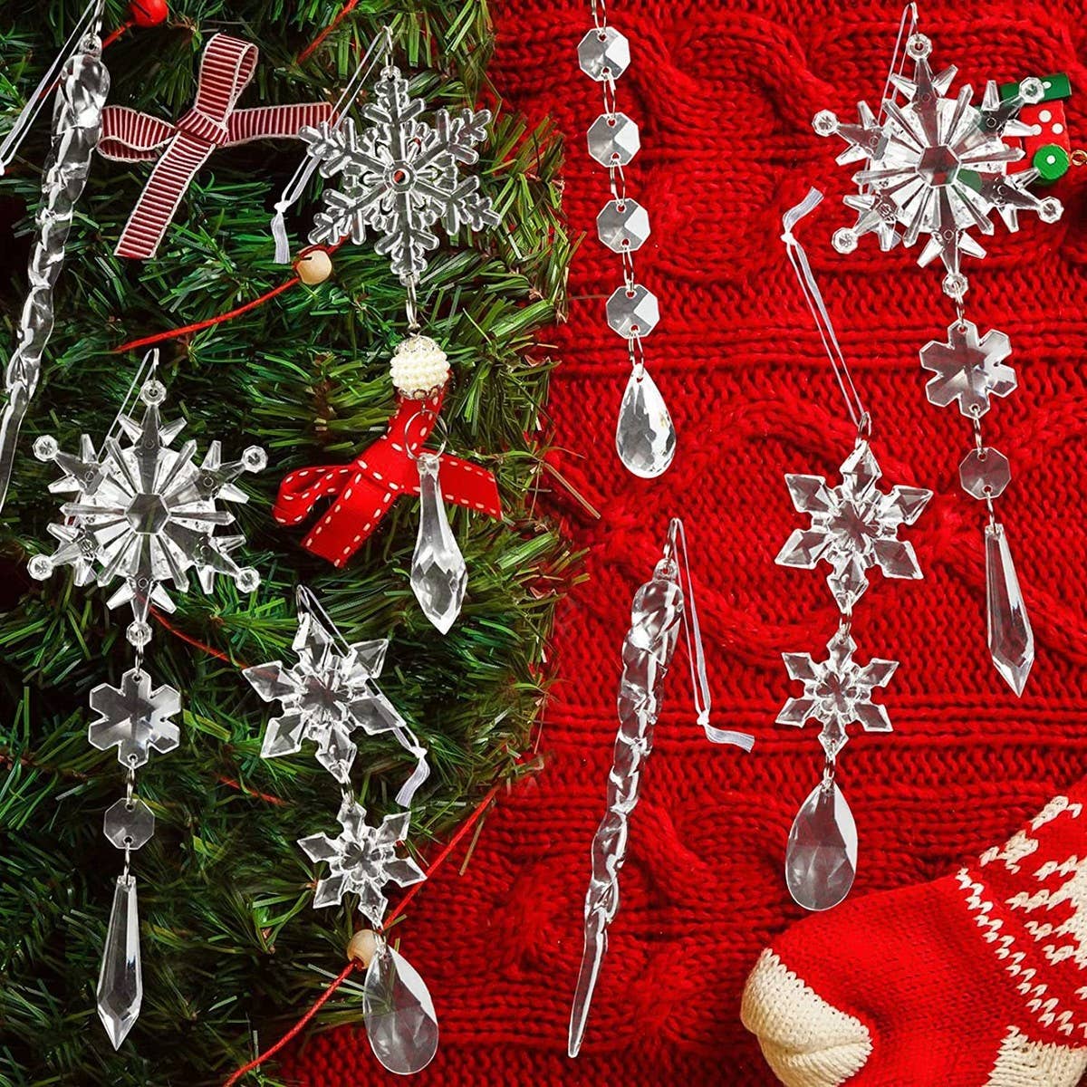 NINEXIS - Wholesale Ornament - CWMM10168_CHRISTMAS ACRYLIC ICICLE SNOWFLAKE ORNAMENTS6
