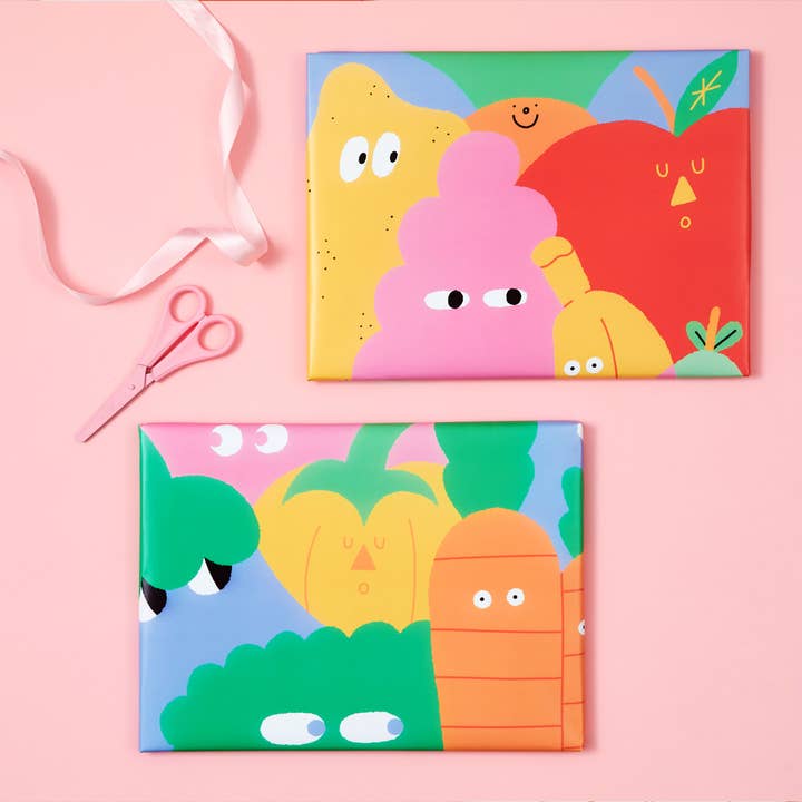 Rumble Cards - Wholesale Wrapping Paper Roll - Rolls of Gift Wrap - Wrapping Paper rolled - Cute - Floral6