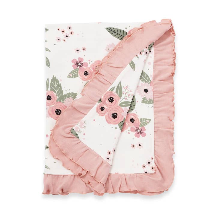 Tesa Babe - Wholesale Bedding Blanket - Kids & Baby - Baby Girl's Jardin Cotton Blanket
