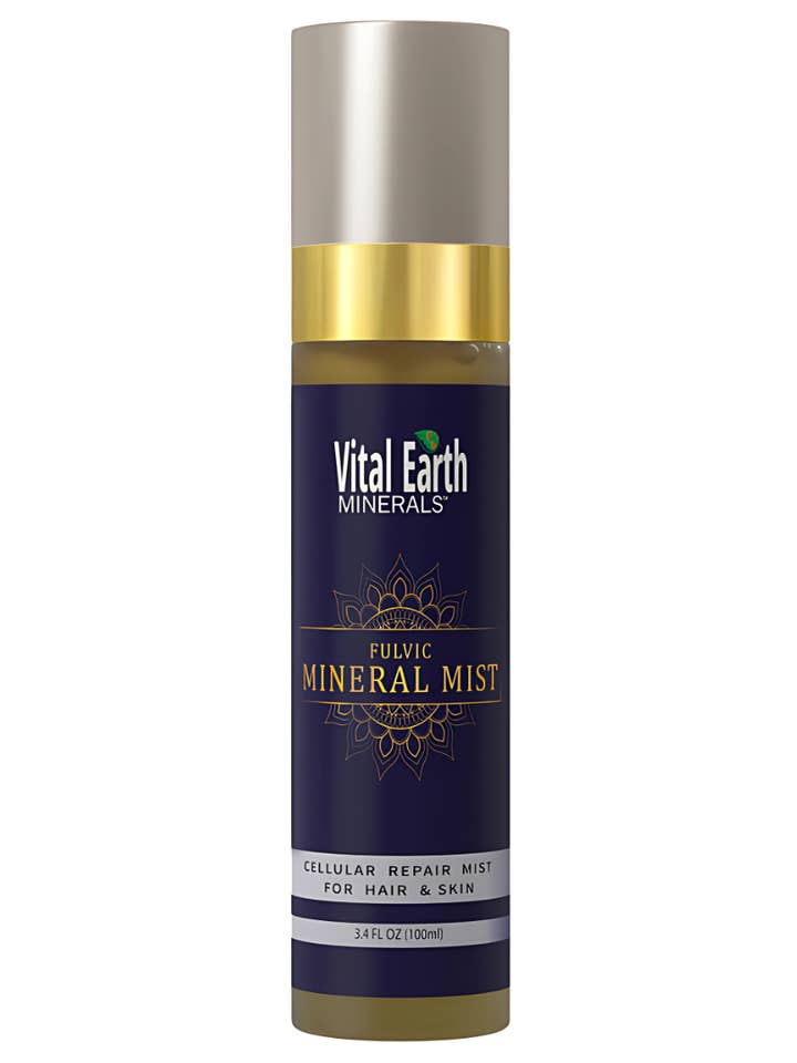 Brume Minérale Fulvique 100 ml pour la vente par Vital Earth Minerals