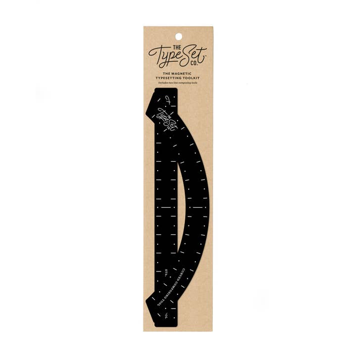 The Type Set Co. - Wholesale DIY Craft Kit - The Typesetting Toolkit - Inky Black