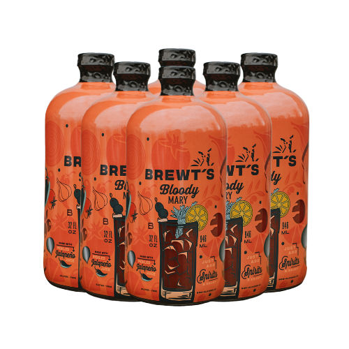 Brewt's - Vente Mélange/sirop pour cocktails - Bloody Mary | Tout naturel - Mélangeur à cocktail 32 oz5