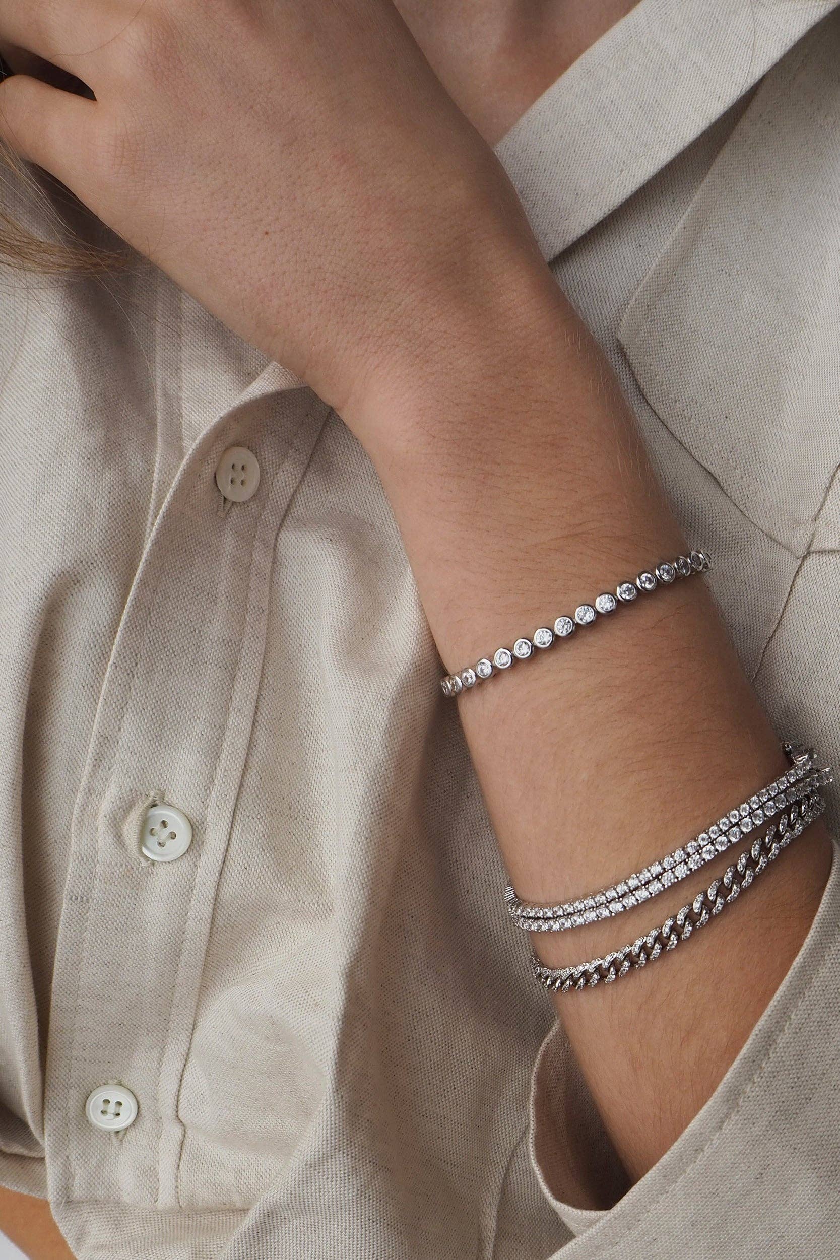 Lili Claspe - Wholesale Tennis Bracelet - Mini Amina Tennis Bracelet1