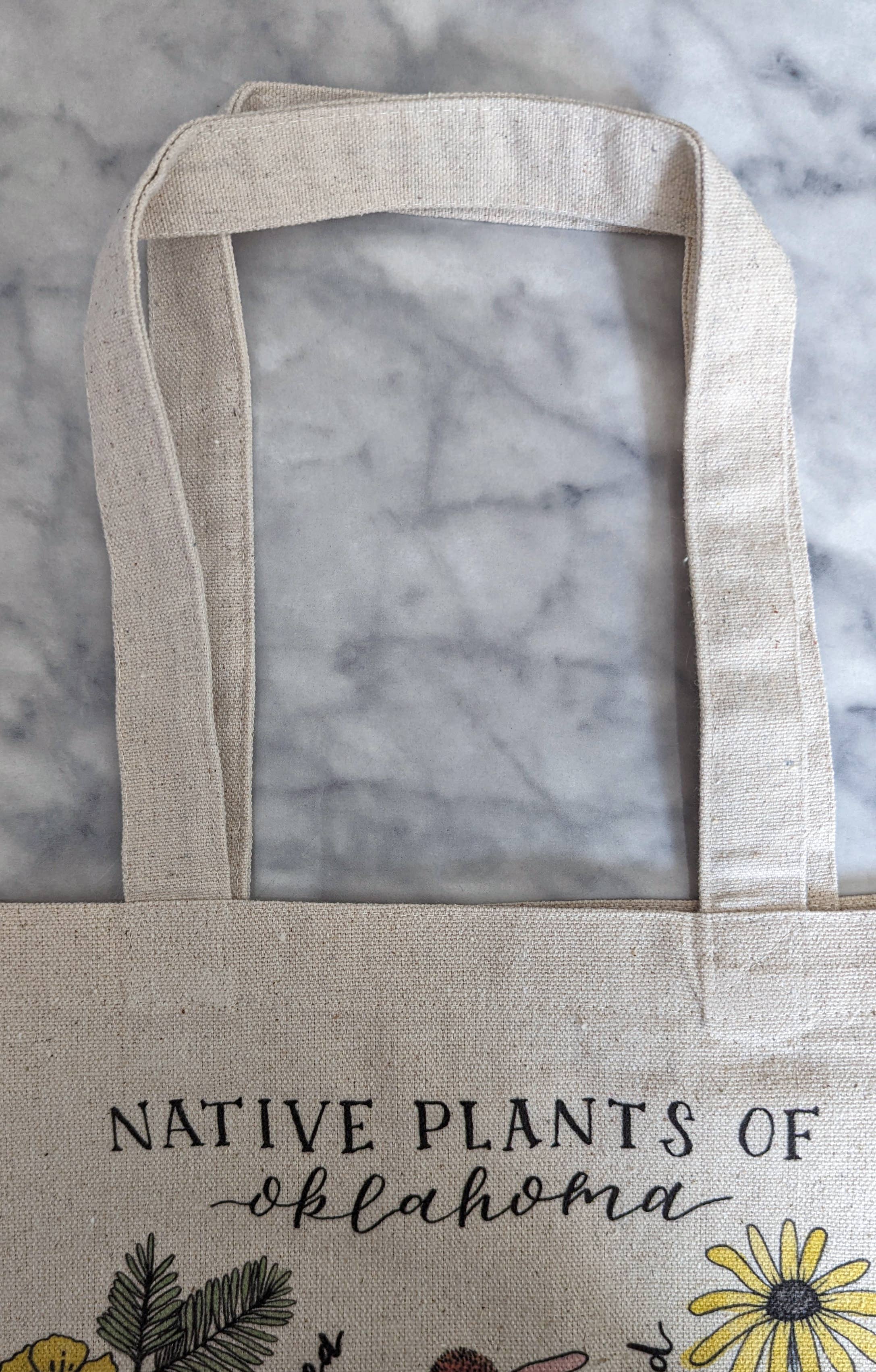 Kallos Ink - Wholesale Tote Bag - Women's - Native Plants of Oklahoma Tote Bag4