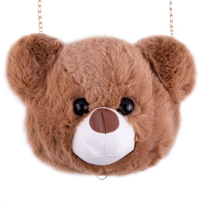 Brown Teddy-Bear Purse for wholesale by STP