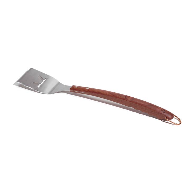 Fox Run Brands - Wholesale Spatula/Turner - Outset Rosewood Grill Spatula, Stainless Steel, 20.5"
