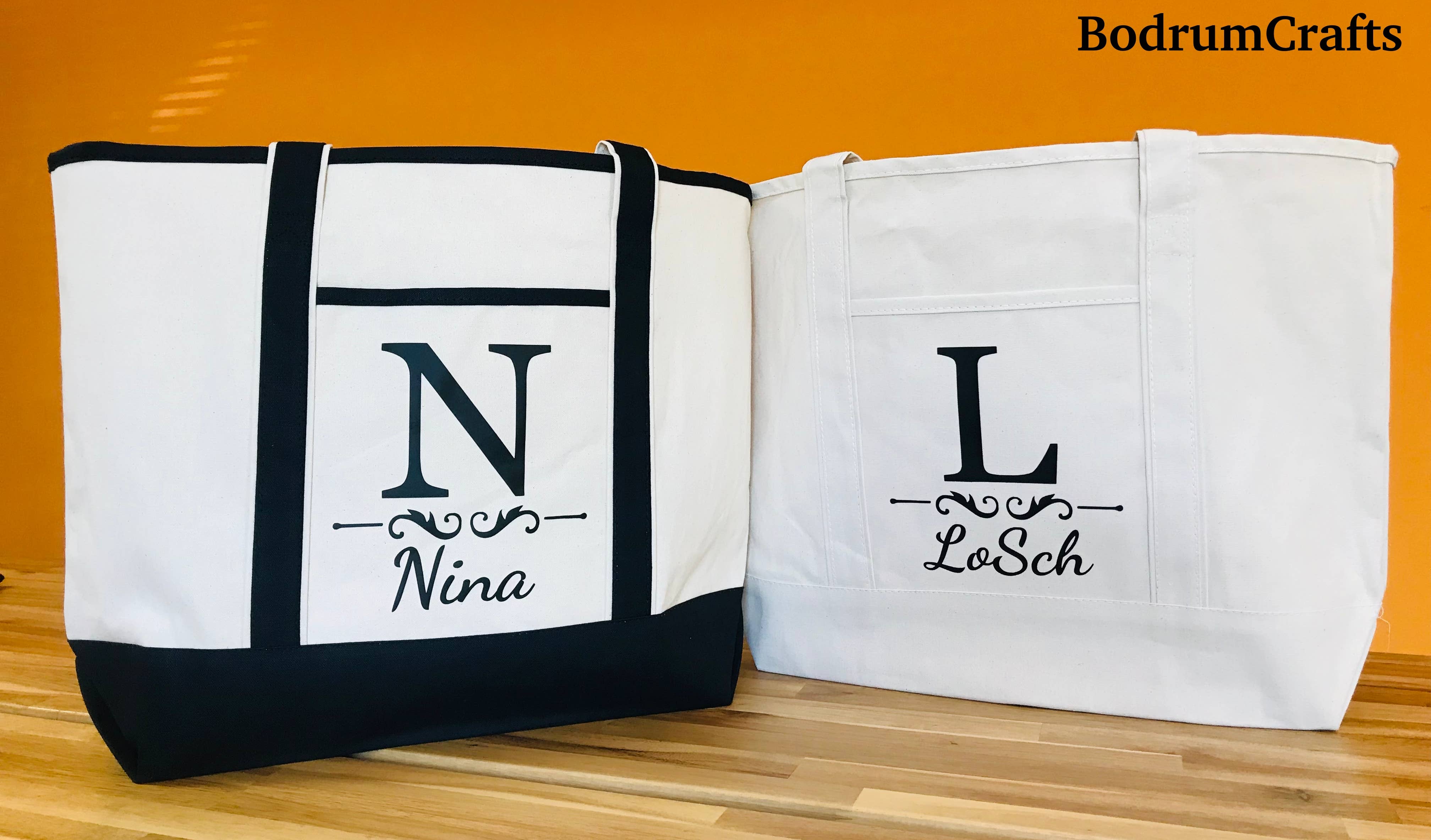 BodrumCrafts - Wholesale Tote Bag - Women's - Everyday Essential Canvas Tote Bag with Logo2