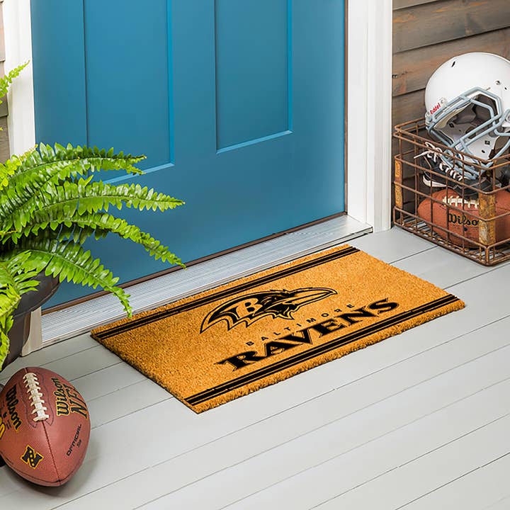 Baltimore Ravens, Coir Mat 1C for wholesale by Evergreen Enterprises