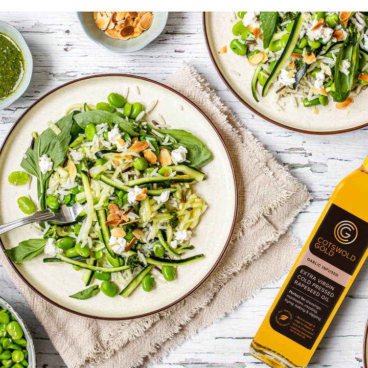 Cotswold Gold - Venta al por mayor Aceite de cocina - Infusiones de aceite de colza Cotswold Gold - Ajo