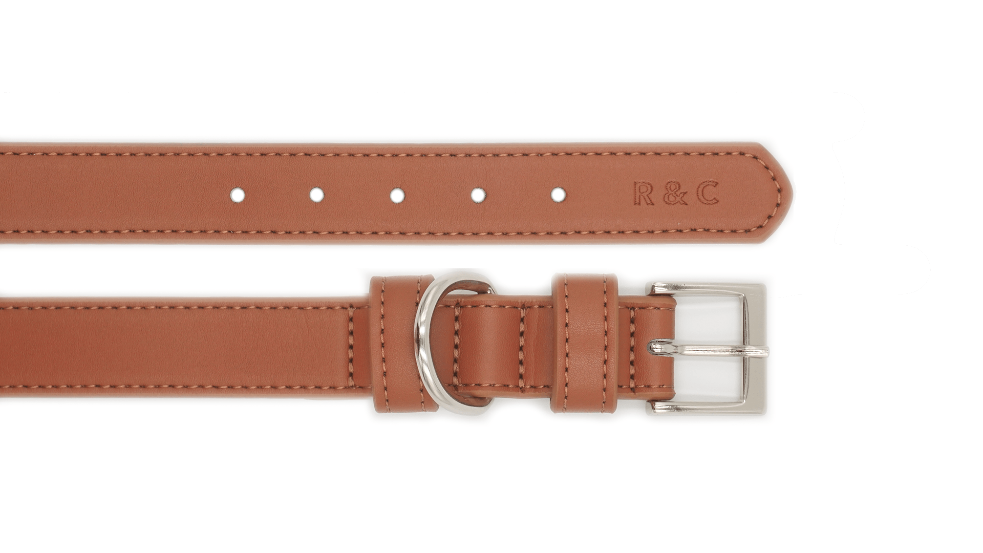 Ralph & Co – wholesale Pet collar – Dog – Brown Leather Dog Collar5