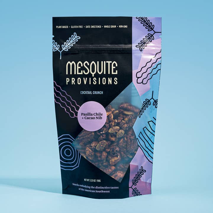 Cocktail croustillant à la pasilla et aux éclats de cacao pour la vente par Mesquite Provisions