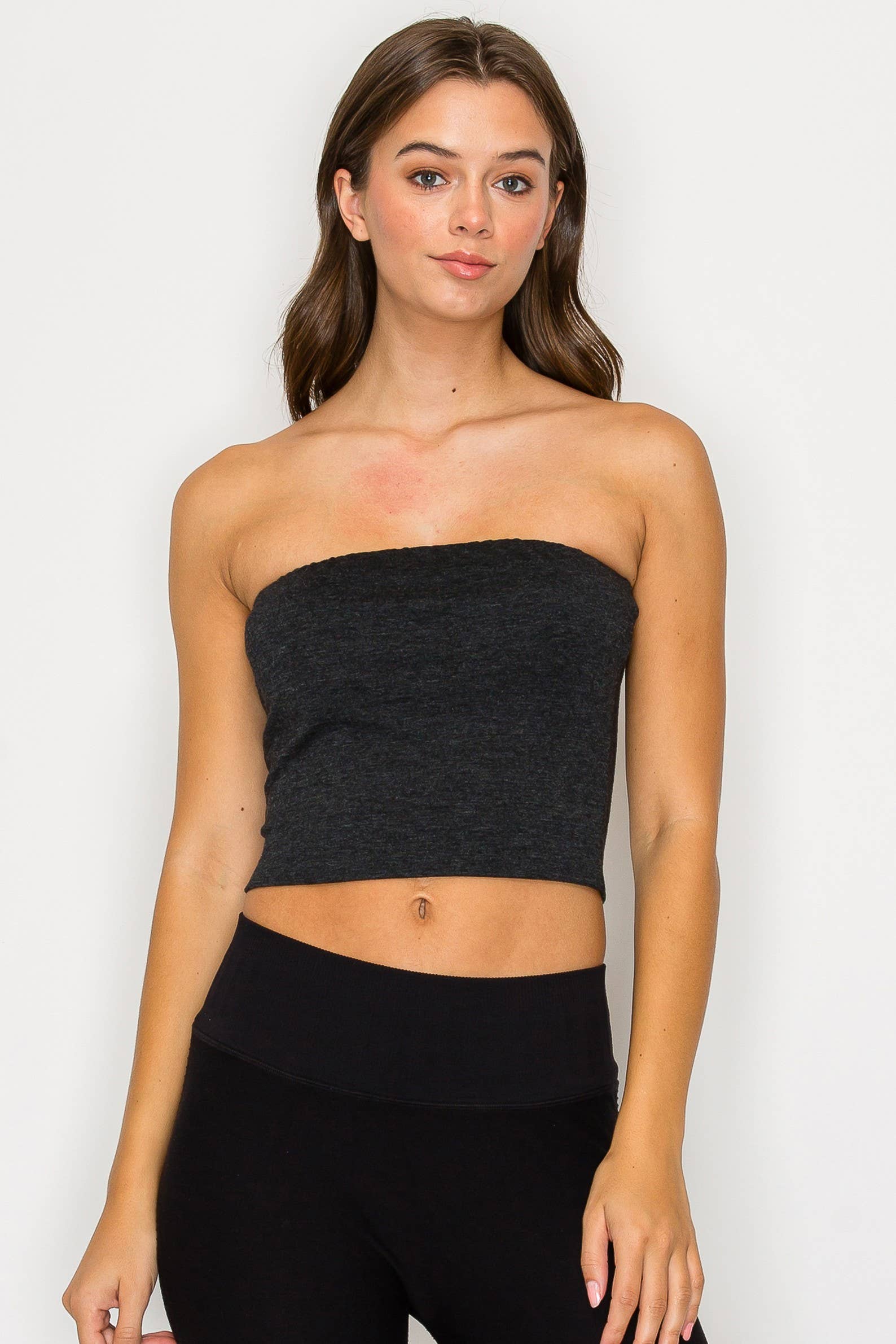 Vanilla Monkey - Wholesale Knit Top - Women's - Double Layered Tube Top1