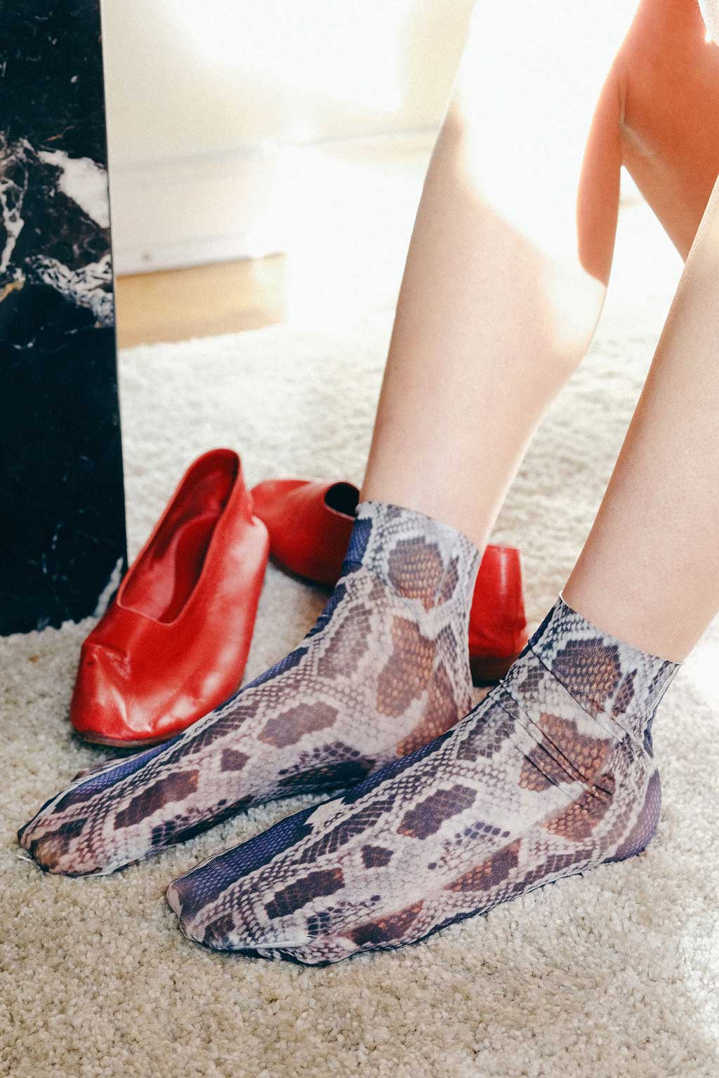 Tailored Union - Wholesale Sokken - Dames - Enkelsok van wild nylon3