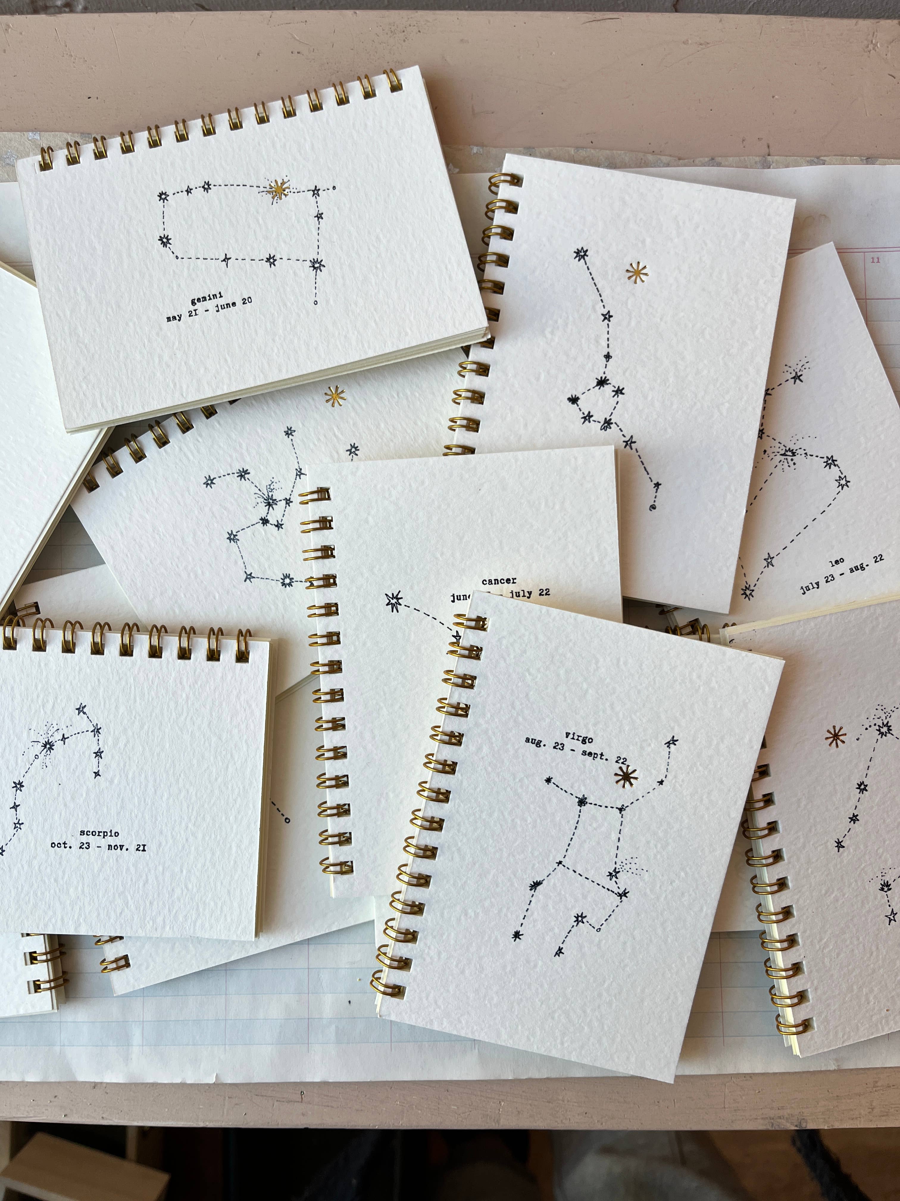 Parcel - Wholesale Notebook - Zodiac Constellations Notebooks10