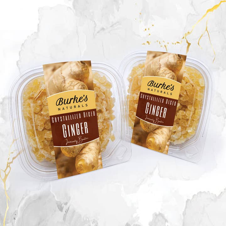 Burke's Naturals - Wholesale Dried Spice - Crystallized Diced Ginger1