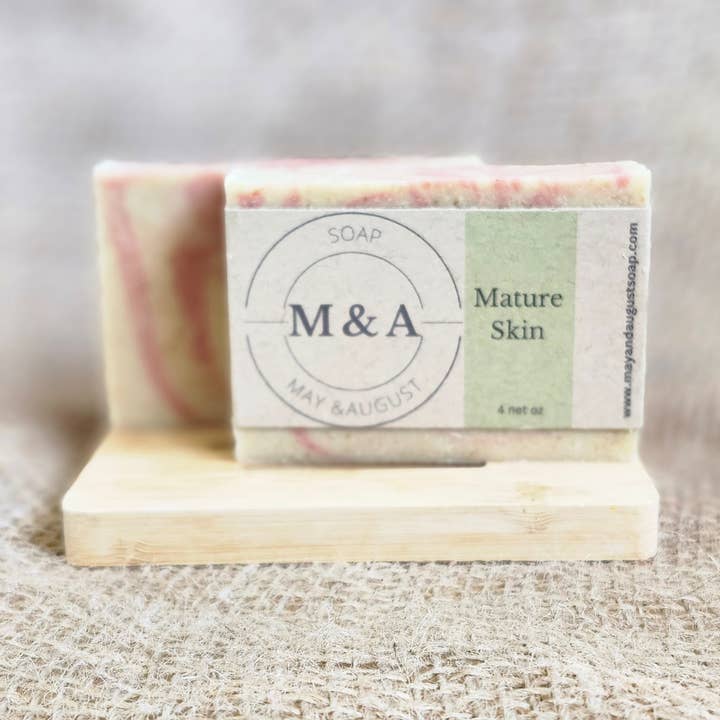 Restore Face Bar (formerly Mature Skin Face Bar) Wholesale (10 pack) for wholesale by May and August Soap