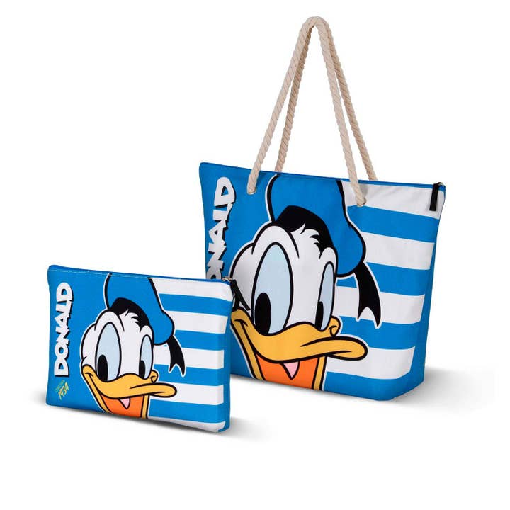 KARACTERMANIA – wholesale Beach bag – Disney Donald Duck Sailor-Soleil Beach Bag, Blue