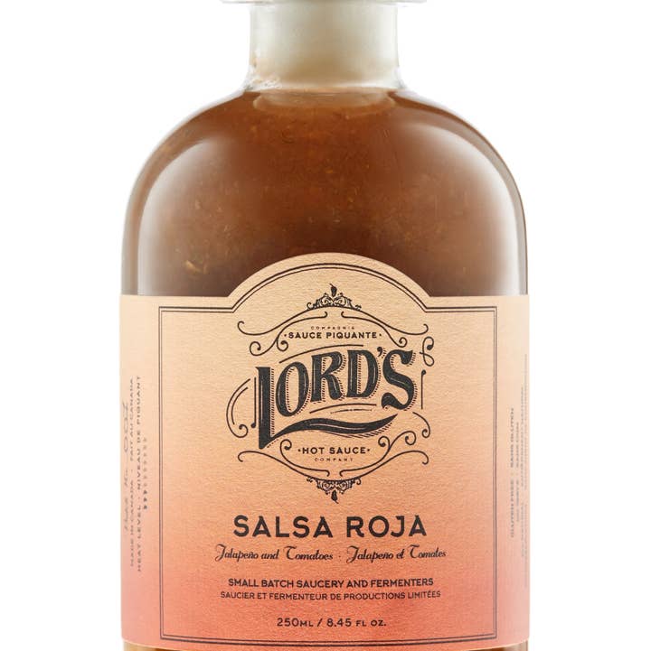 Lord's Hot Sauce - Wholesale Salsa - SALSA ROJA0