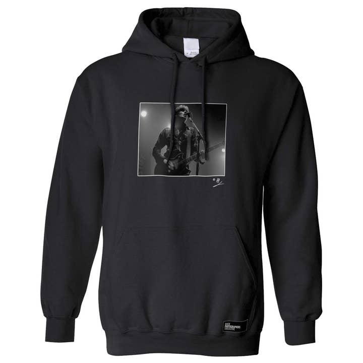 Jake Burns af SLF, Solo B&W AP (2) Hættetrøje for engroshandel hos Rock Photographers Collective