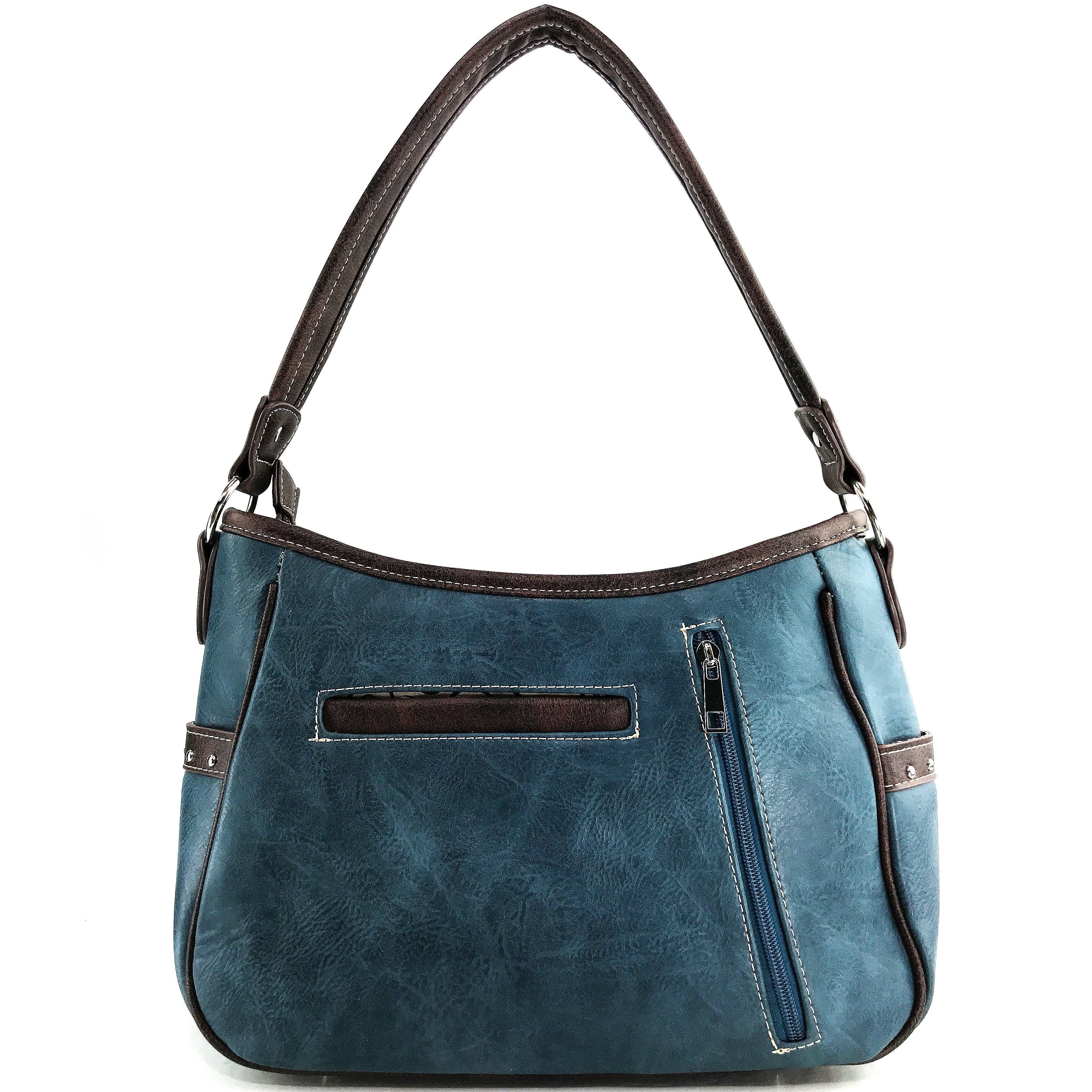 Lunar Deer - Vendita all'ingrosso Tracolla - Donna - Bible Verse Philippians 4:13 Borsa Hobo con ricamo4