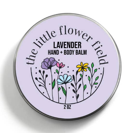 Lavender Hand + Body Balm for wholesale by The Little Flower Field