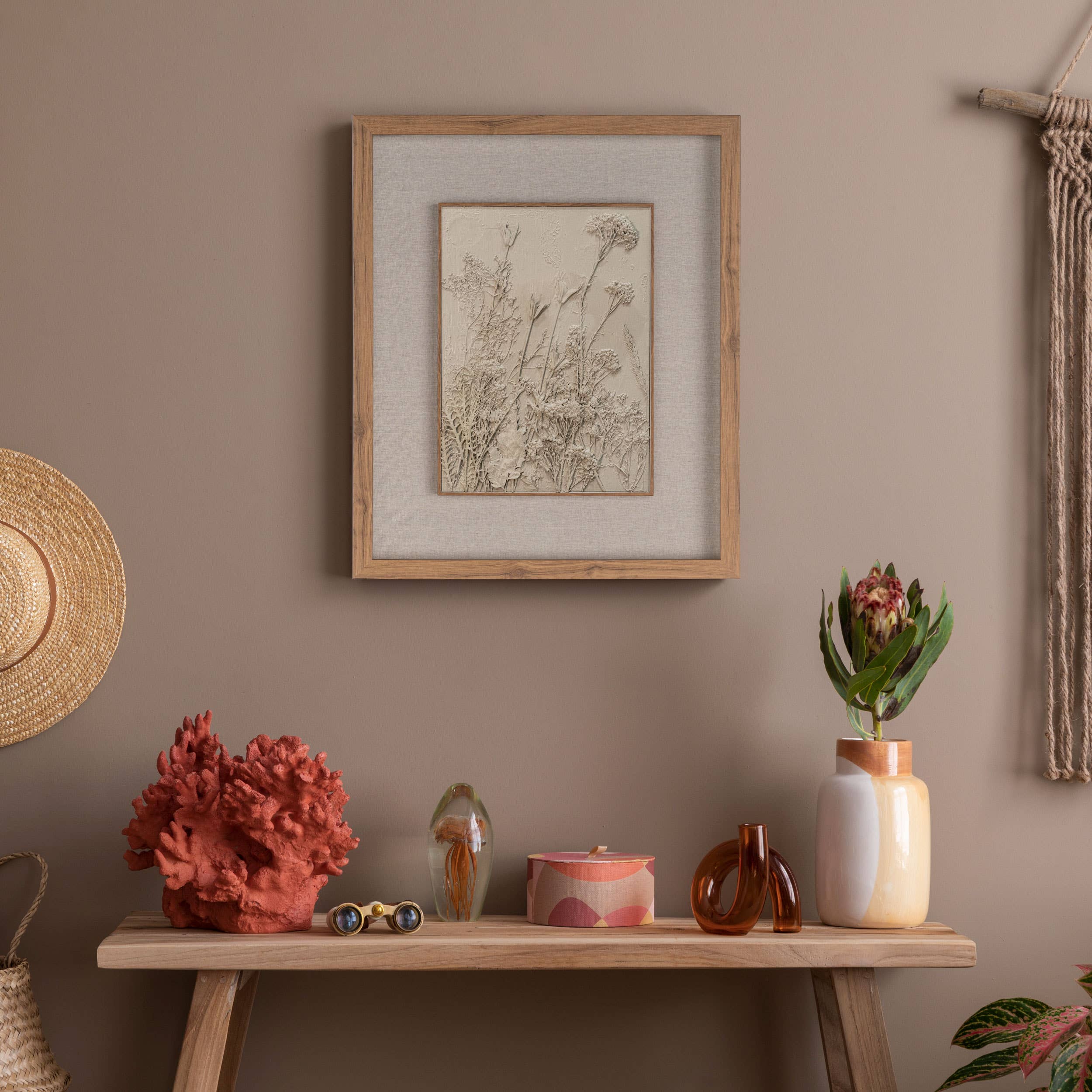 Brown Effloresce II, Schattenbox für den Großhandel auf Faire5