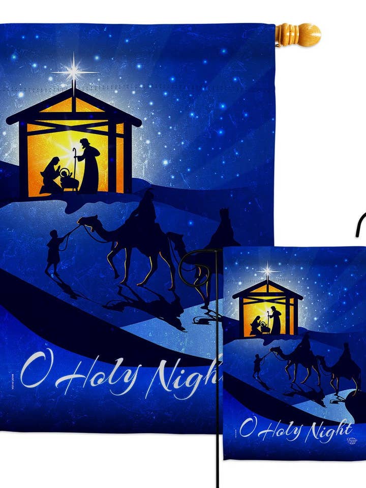 Estrela de Belém Decoração de Presépio de Inverno Bandeira por atacado de Two Group Flag Co