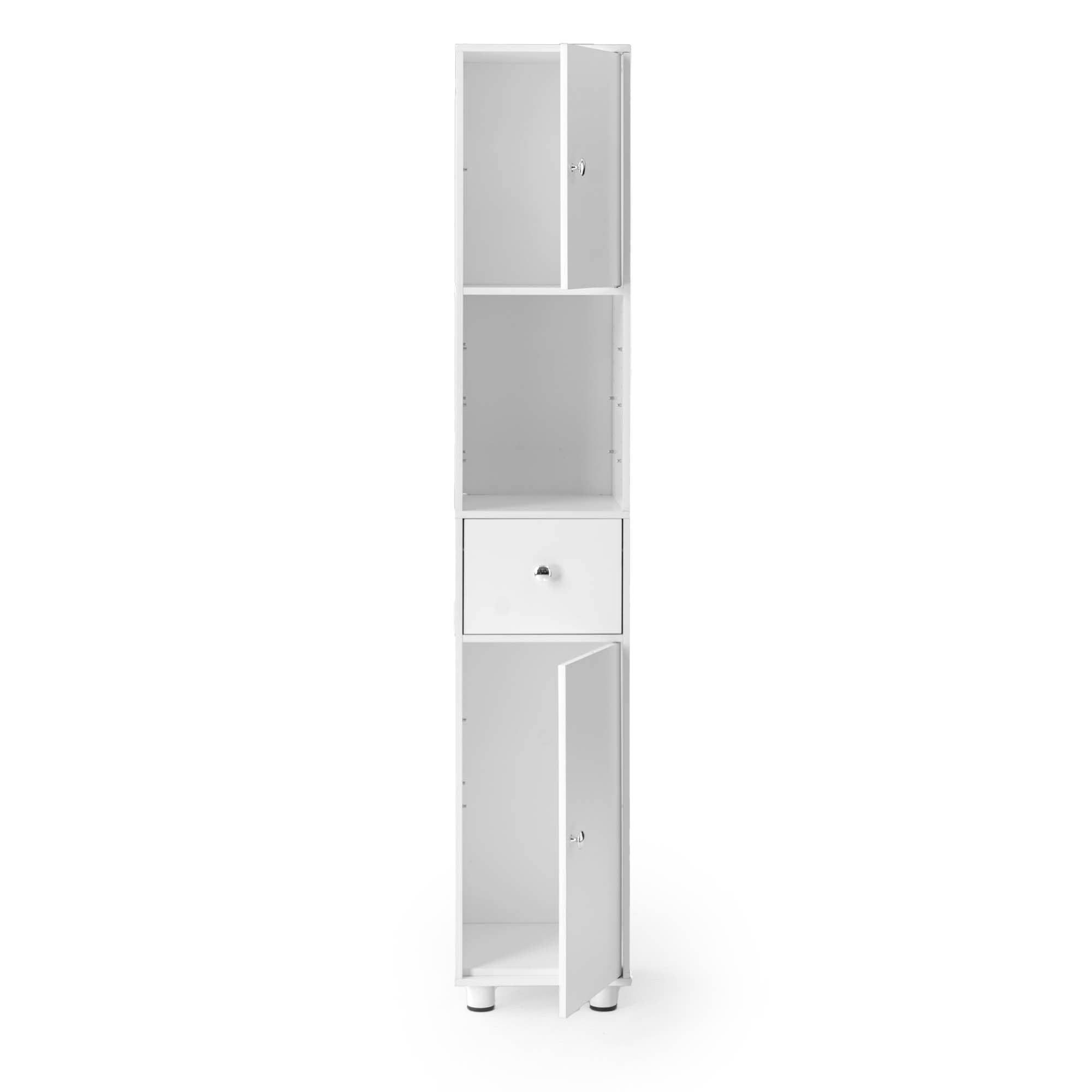 39F Inc. - Wholesale Cabinet - Tall Bathroom Storage Cabinet – Slim Freestanding Organizer4