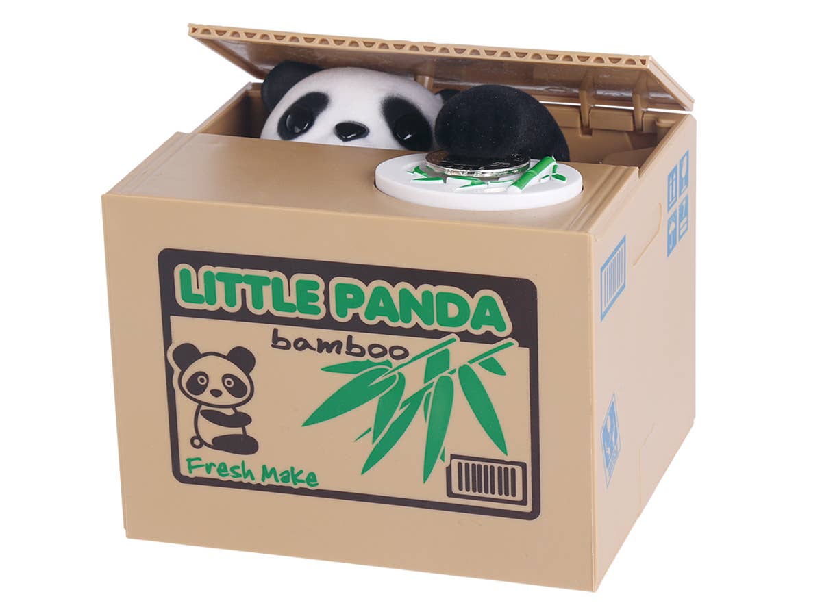 I-Total, I-Drink - Vente Tirelires - Tirelire mécanique Panda0