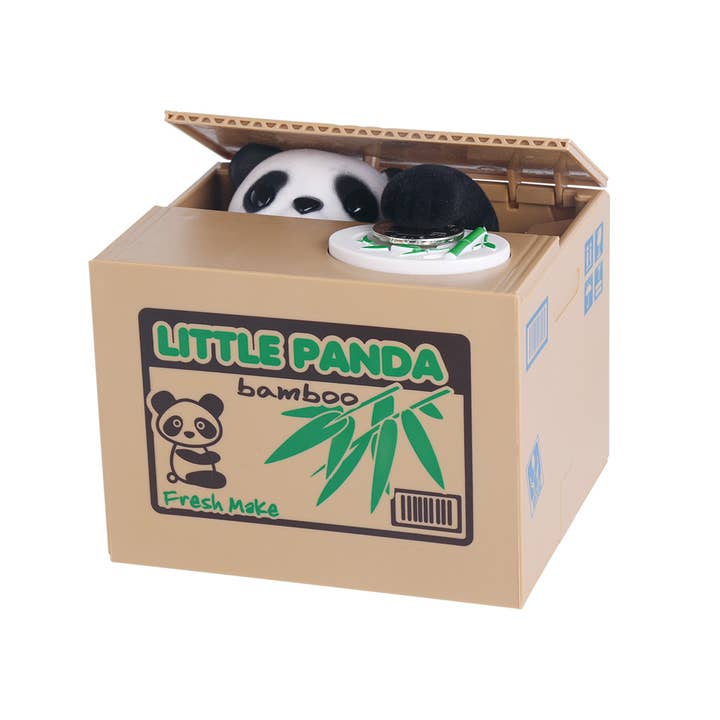 I-Total, I-Drink - Vente Tirelires - Tirelire mécanique Panda