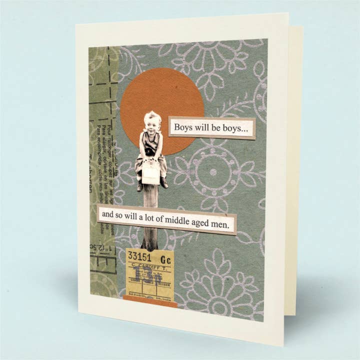 Karte für Männer mittleren Alters für den Großhandel von Mina Lee Studio