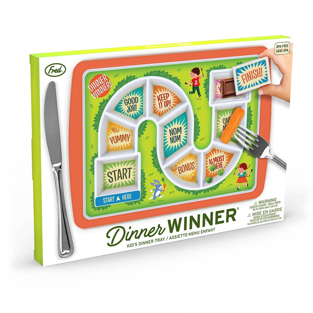 Fred - Wholesale Dinner Plate - Kids & Baby - Dinner Winner - Kids Game Plate0