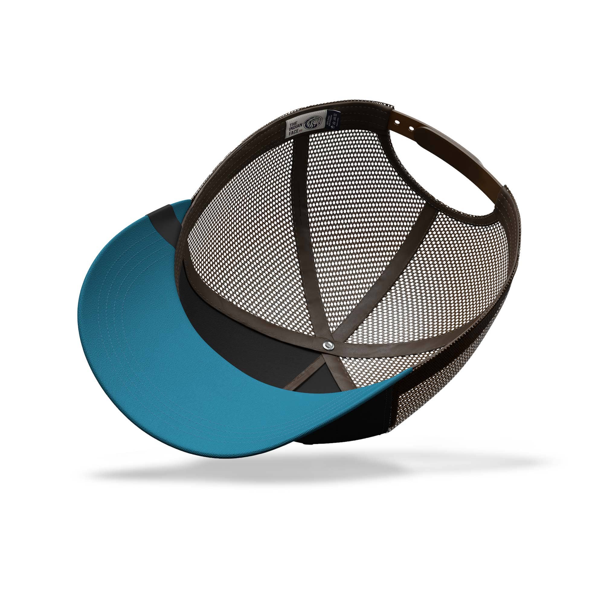 Indicom Brands – Großhandel Trucker-Cap – Unisex – Born to Dunk Braun//Blau3