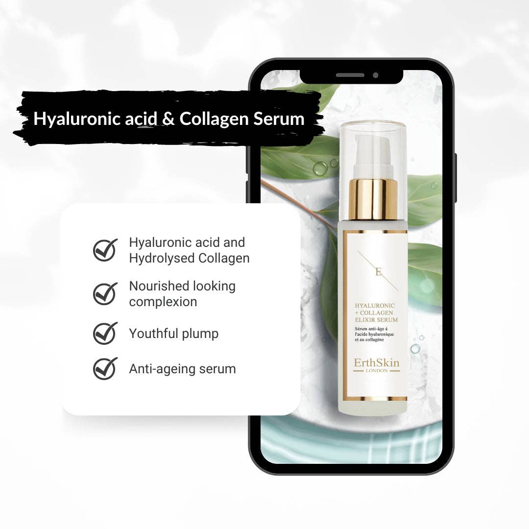 Eclat Cosmetic Ltd – wholesale Facial serum/concentrate – Hyaluronic Acid & Collagen serum (60ml)2